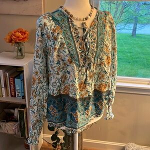Small festival boho blouse